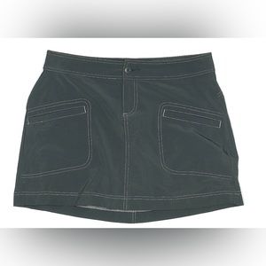 Prana Gray Scort Skirt, Size 8